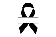 Awareness ribbon monogram, an Icon by Mark1987 (Thumbnail 2 of 2)