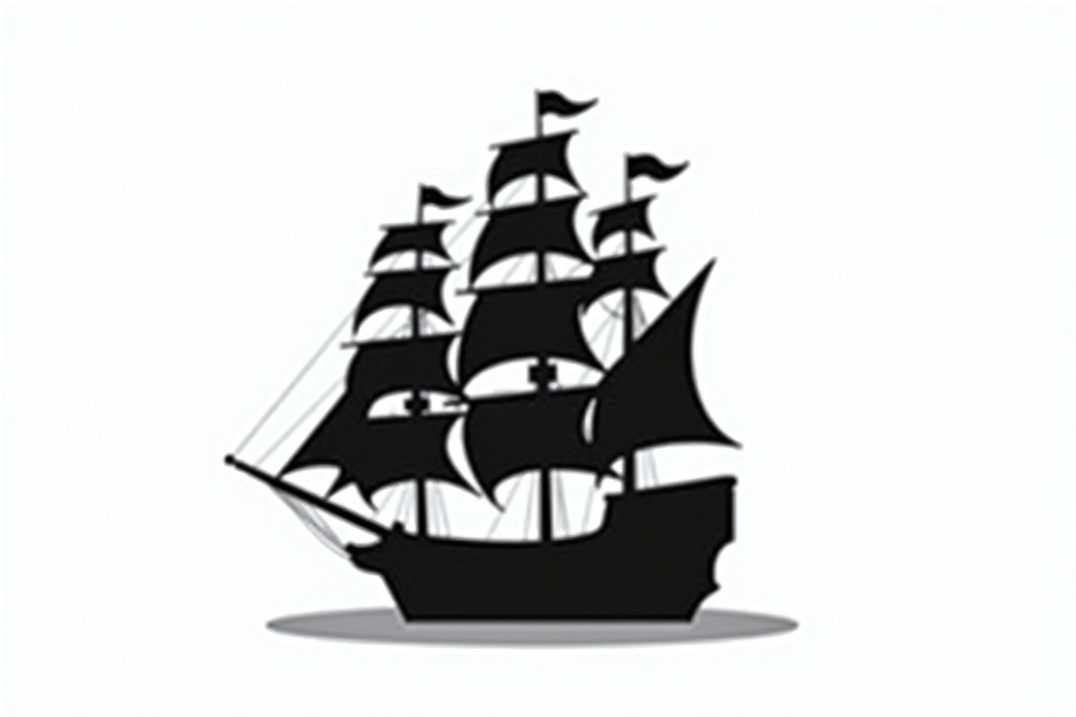 Classic Sailing Ship Vector Bundle, a Graphic by balal (Photo 2 of 11)