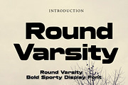 Round Varsity, a Slab Serif Font by Wow Magic (Thumbnail 1 of 3)