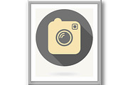Modern Vector Logo With Camera in, an Icon by FineArtStudio (Thumbnail 3 of 3)