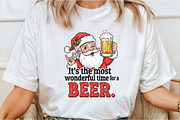 Funny Santa Christmas Sublimation, an Illustration by Libby Wishes (Thumbnail 2 of 5)