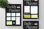 Daily And Weekly Planner, a Flyer Template by Annora Studio (Thumbnail 2 of 6)