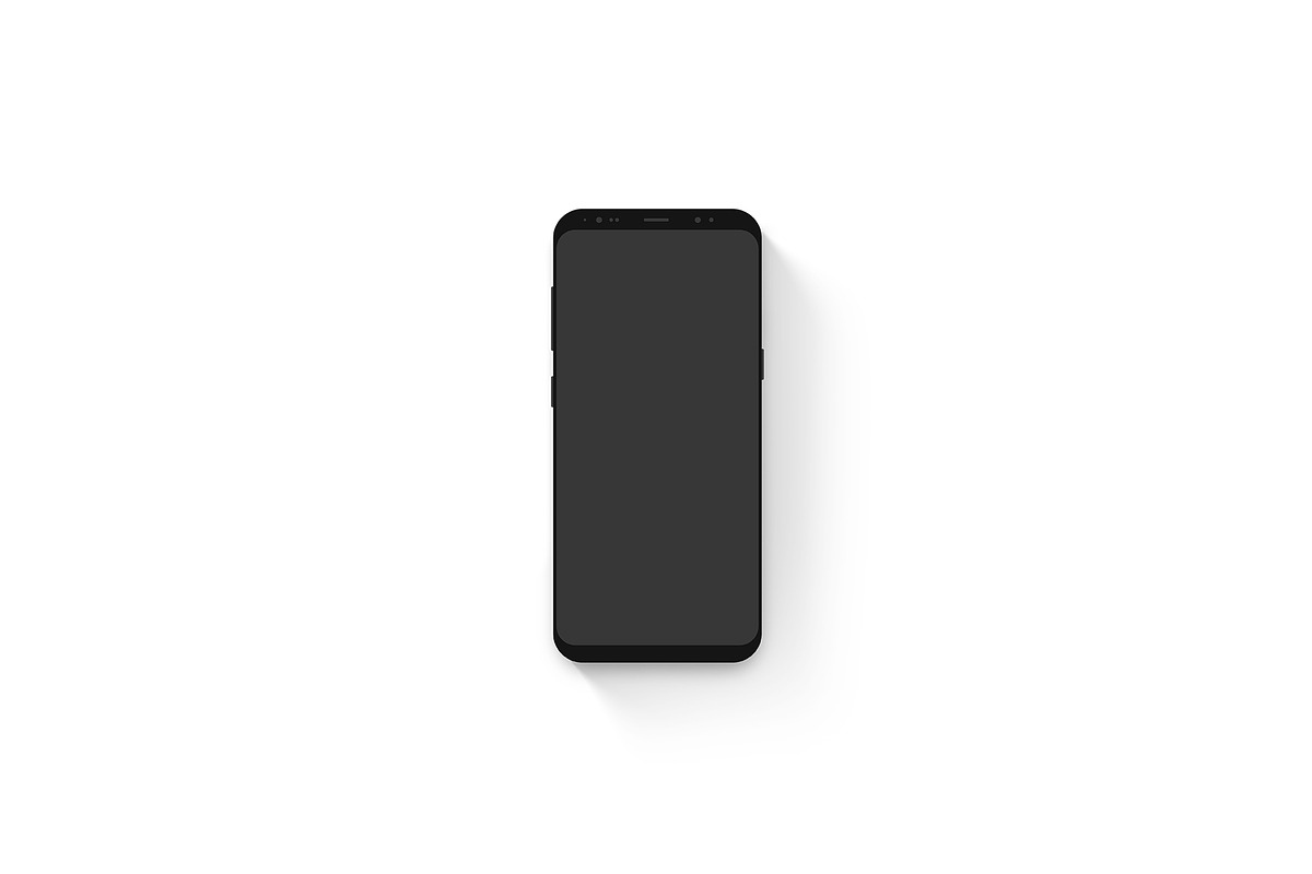 20 Minimalist & Flat Devices Mockups, an iPhone Mockup by Asylab (Photo 94 of 97)