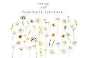 Spring mood - watercolor collection, a Seasonal Illustration by Youksy (Thumbnail 3 of 11)