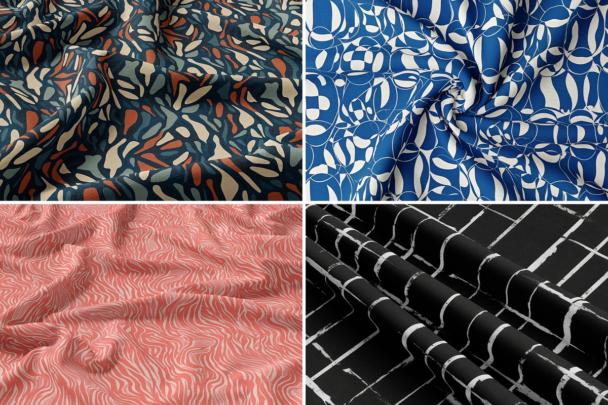 Abstract Seamless Patterns, a Pattern Graphic by Ninterints (Photo 7 of 17)