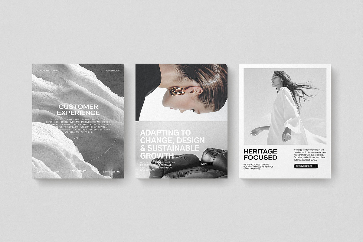 VINCENT / Social Media Kit (02), a Social Media Template by Studio Dara (Photo 5 of 12)