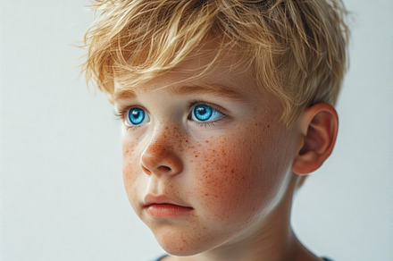 Blond boy with blue eyes, a Person Photo by ComfortQ