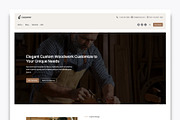 Carpenter Master - WP Block Theme, a WordPress Template by DesignOrbital (Thumbnail 1 of 3)