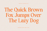 Grove Peach | Modern Retro Serif, a Serif Font by Typoraith Co (Thumbnail 4 of 10)