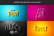 Twist Psd 3D Letters, an Object Graphic by GK Creative (Thumbnail 9 of 10)