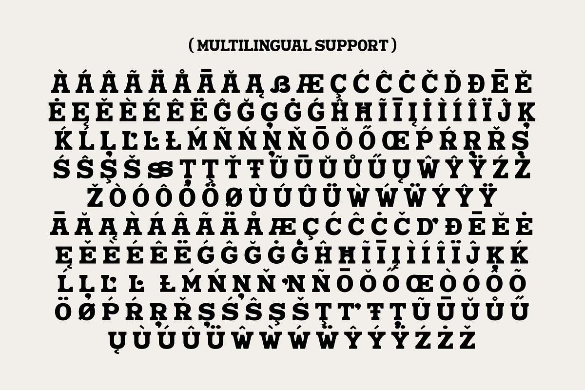 Nuega – Bold Slab Serif Font, a Slab Serif Font by Blankids Studio (Photo 12 of 12)