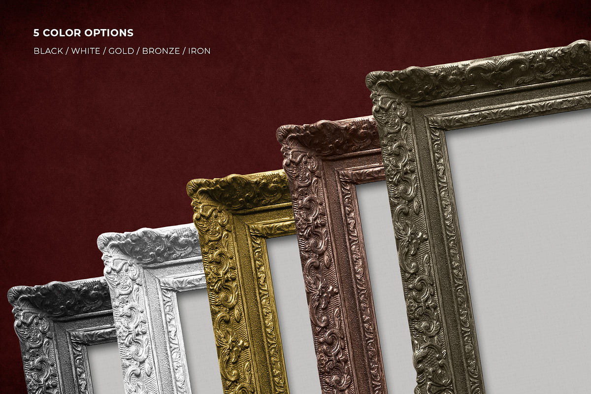 Vintage Classic Frame Mockup, a Product Mockup by Shyeno (Photo 6 of 8)