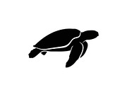 50 Sea Turtle Vector Silhouette Bund, an Illustration by jahid234 (Thumbnail 33 of 51)