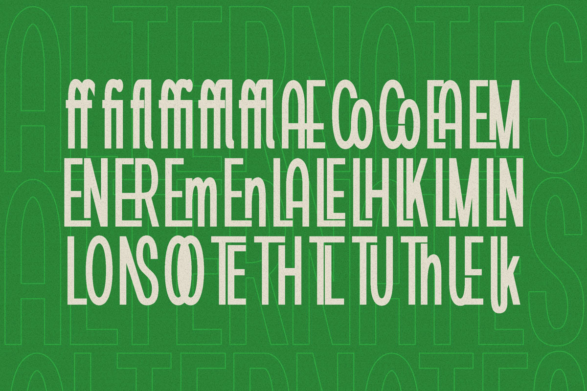 The Cons - Condensed Sans Serif Font, a Sans Serif Font by Afkari Studio (Photo 3 of 10)