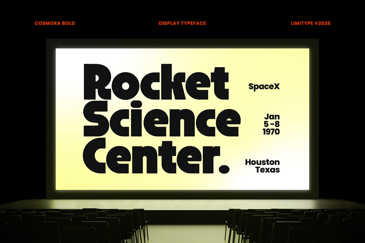 Cosmora - Modern Bold Font, a Sans Serif Font by limitype (Photo 8 of 12)