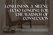 Rentika Elegant Serif Font Typeface, a Serif Font by Perfectype (Thumbnail 5 of 6)