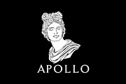 Apollo Greek Roman God Logo, a Branding & Logo Template by Atlantis X Nurman Arbai (Thumbnail 1 of 3)