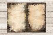 Gothic Frame Junk Journal Pages, a Decorative Illustration by GlamArtZhanna (Thumbnail 6 of 10)