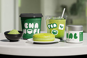 Matcha Brew - Blurry Bubble Font, a Sans Serif Font by Typia Nesia (Thumbnail 5 of 12)