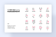 Harassment | 32 Icons Set Hand Drawn, an Outline Icon by Marina Silence (Thumbnail 3 of 16)