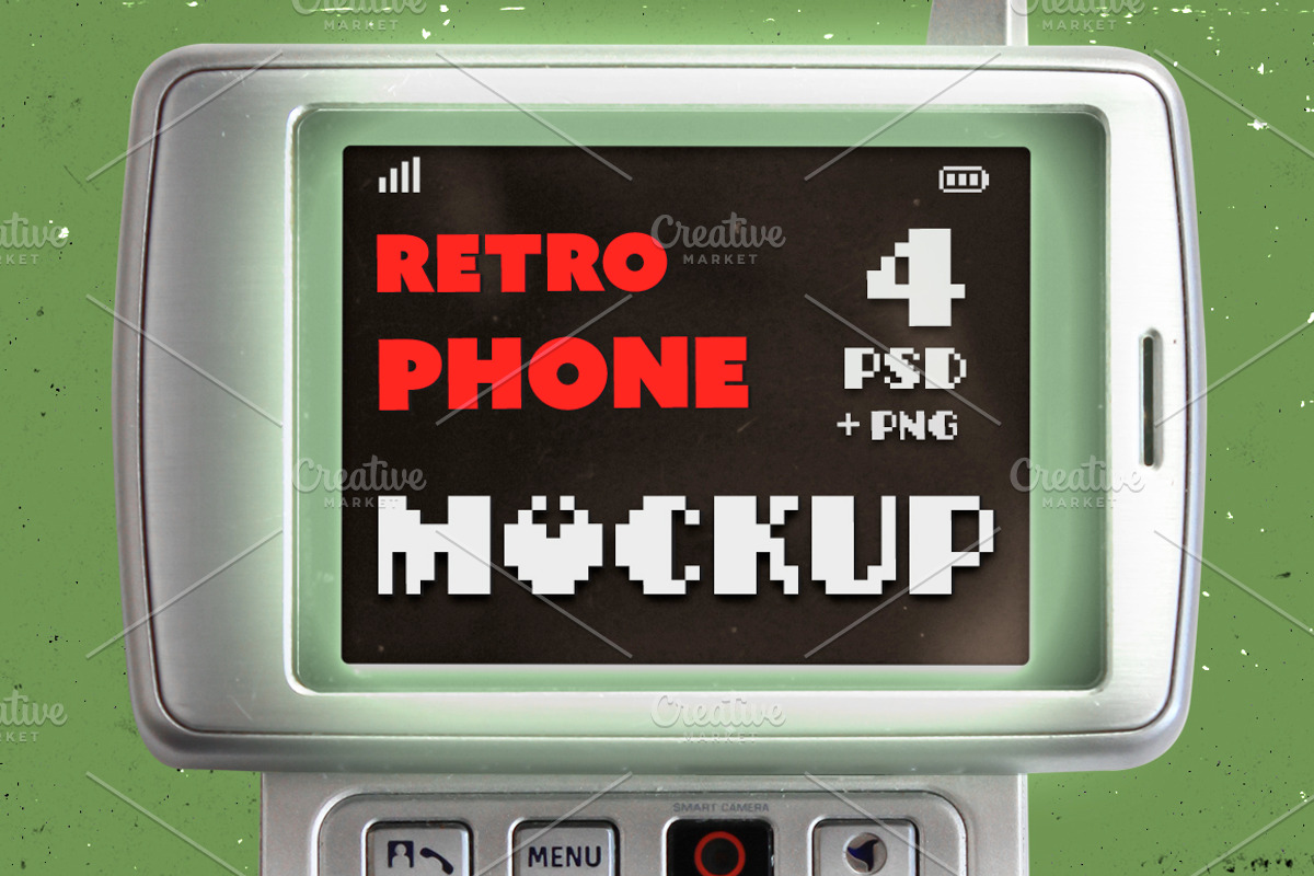 Nostalgic Y2K mobile mockup, an Android Mockup by MixedArt (Photo 1 of 5)