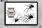 Procreate / Cryptic Canvas, a Brush Add-On by Studio.Valhalla (Thumbnail 7 of 9)