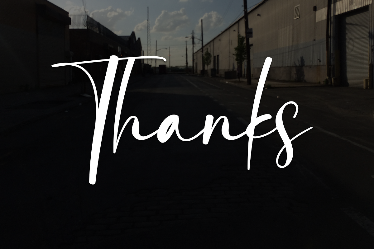 Blackside | Script Font, a Handwritten Font by Scratchones (Photo 8 of 8)