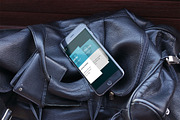 iPhone 6 Plus Mockup - Black, an iPhone Mockup by Dunnnk (Thumbnail 1 of 2)