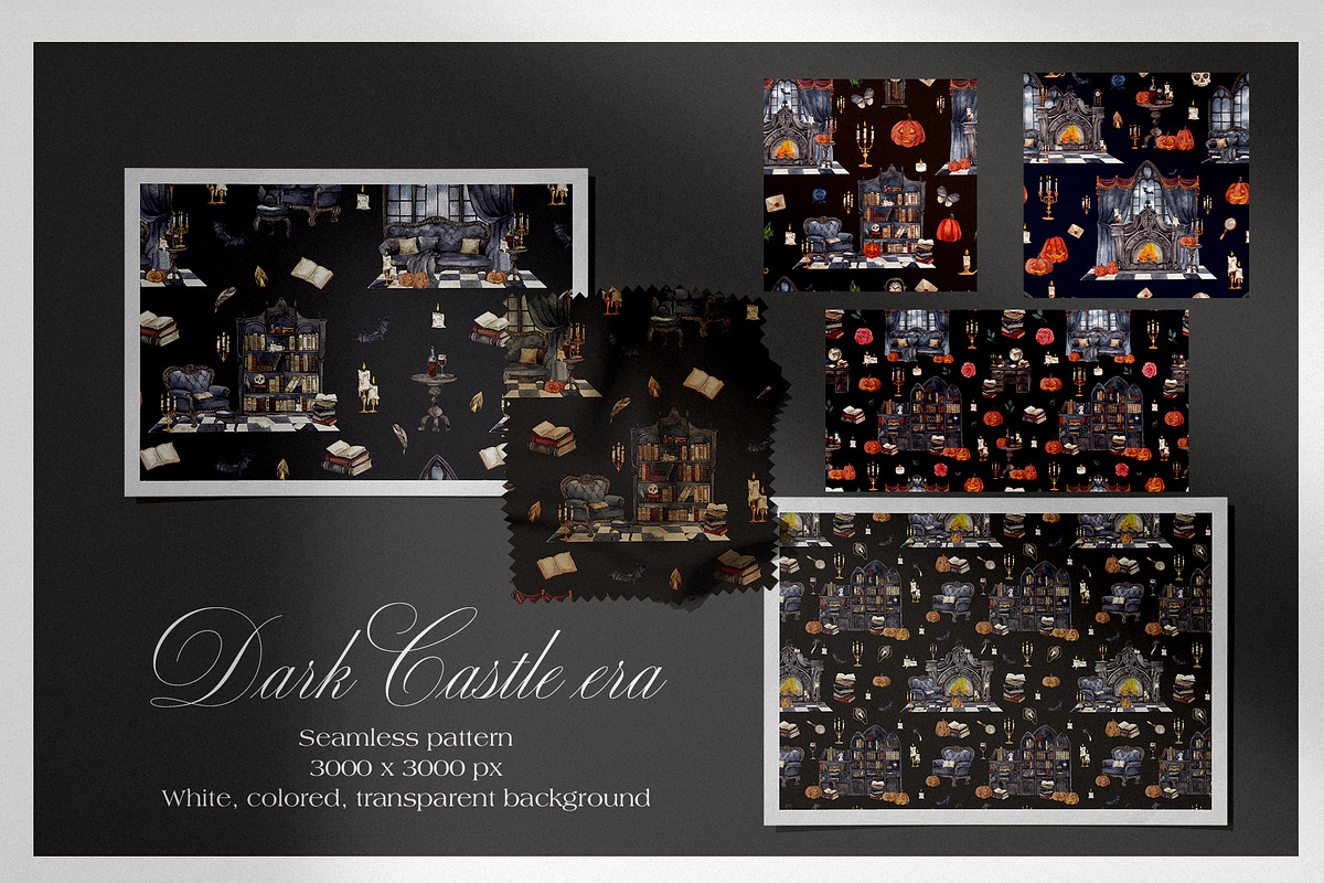 Dark Castle era. Watercolor graphic, an Object Graphic by ma_i_vi (Photo 9 of 10)