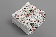 Romantic Valentine Seamless Pattern, a Pattern Graphic by Chloe's Illustrations (Thumbnail 2 of 5)