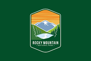 Rocky Mountains National Park Logo