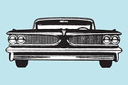 Classic Car T-Shirt / Poster Design, a Graphic by Tom Kolter Fun Shop (Thumbnail 2 of 4)