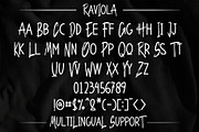Raviola – A Handwritten Brush Font, a Handwritten Font by Dm Studio (Thumbnail 4 of 8)