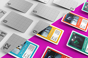 Trading Cards Mockup v3 - 8 views, an Advertising Mockup by Illusiongraphic (Thumbnail 11 of 18)