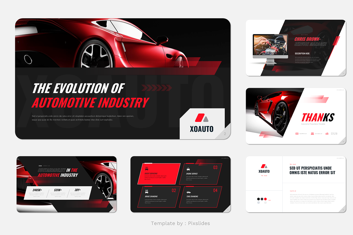 Automotive Keynote, a Presentation Template by Pixslides (Photo 6 of 7)