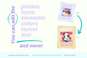 Y2K Instagram Post n Story Templates, a Social Media Template by Hell Yeah Designs (Thumbnail 8 of 10)