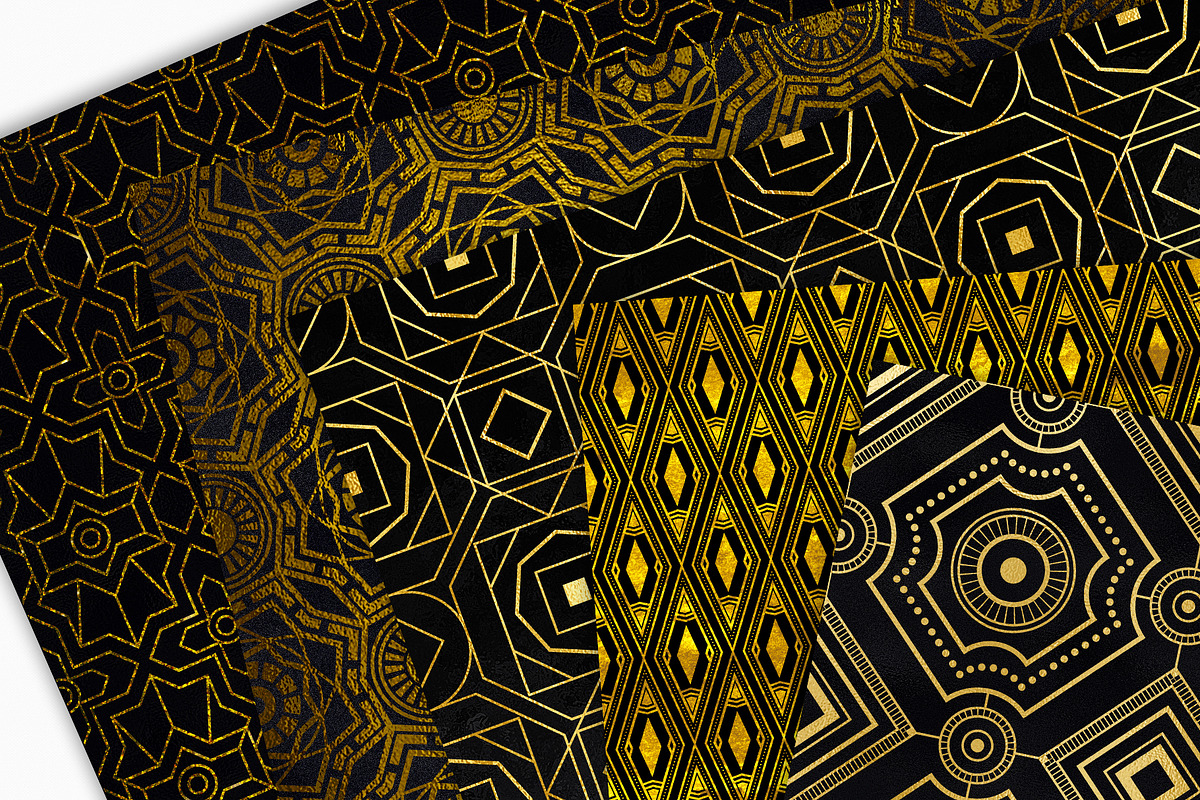 Textures & Patterns Bundle - Noir, a Texture Graphic by CatJello Graphics (Photo 24 of 29)