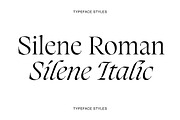 Silene - Elegant Serif Typeface, a Serif Font by Piotr Łapa (Thumbnail 2 of 12)