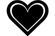 Heart Shape Silhouette, an Object Graphic by Creativeshirt (Thumbnail 12 of 19)