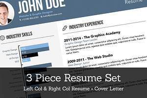 Creative Resume Set