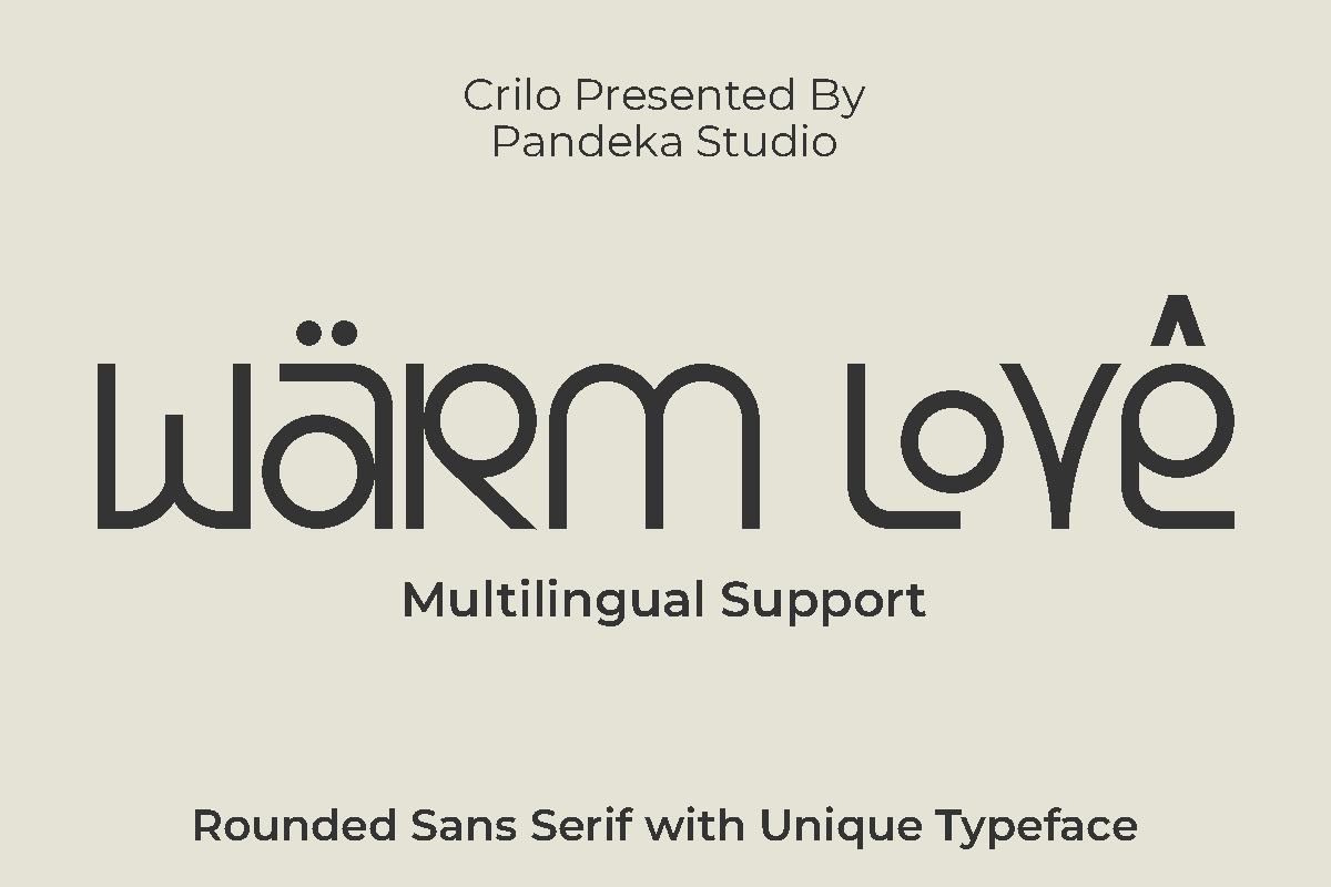 Crilo - Playful Logo Sans, a Sans Serif Font by Pandeka Studio (Photo 11 of 11)