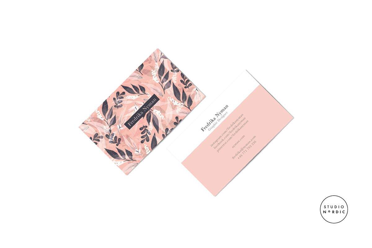 Nyman | Business Card, a Business Card Template by Studio Nordic (Photo 2 of 3)