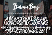 Italian Boy, a Handwritten Font by HaKi Studio (Thumbnail 5 of 5)