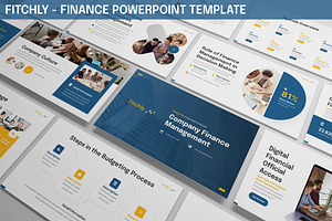 Fitchly - Powerpoint Template, a Presentation Template by SlideFactory