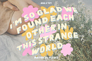Maison de Fleurs | Marker Font Trio, a Handwritten Font by ana & yvy (Thumbnail 10 of 12)