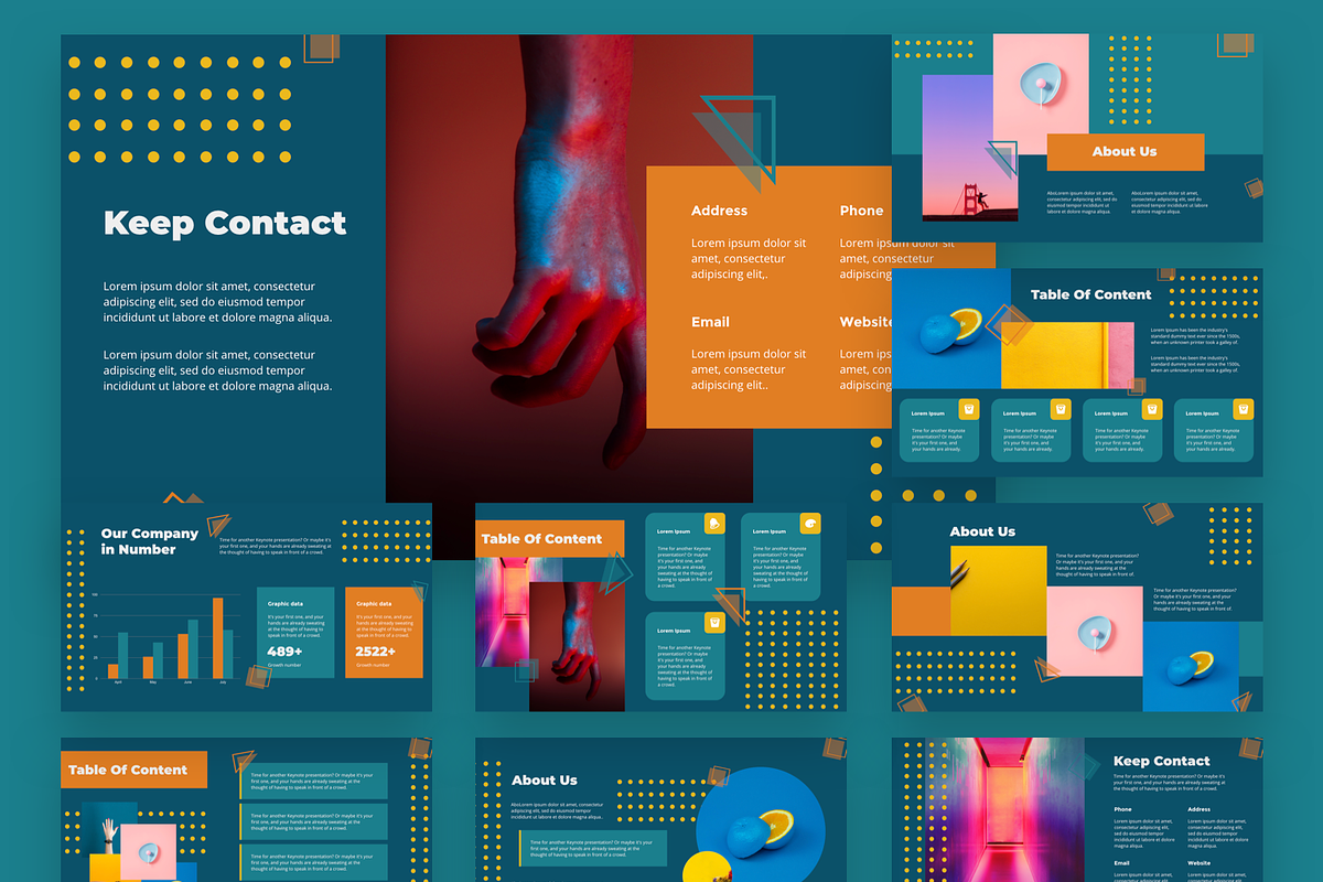 Creative Agency Bundle Templates, a Presentation Template by deTheme (Photo 9 of 13)
