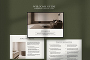 Interior Design Welcome Guide Clean, a Presentation Template by SKY CREATION (Thumbnail 1 of 6)