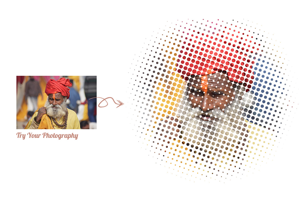 Double Exposure Halftone Creator, an Action Add-On by MRI STUDIO (Photo 14 of 18)