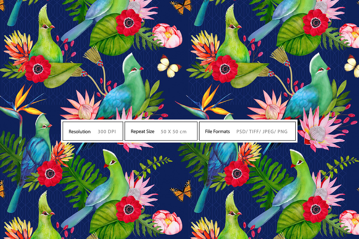 Exotic Wilderness, a Decorative Illustration by Dana Designs (Photo 9 of 18)