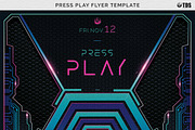 Press Play Flyer Template, a Flyer Template by ThatsDesignArt (Thumbnail 7 of 7)